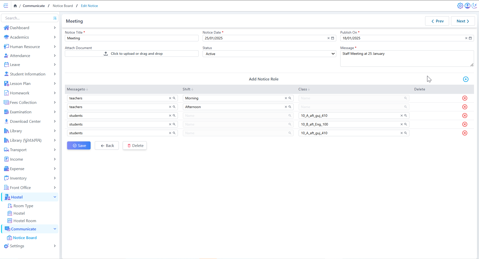 Geometric art installation
